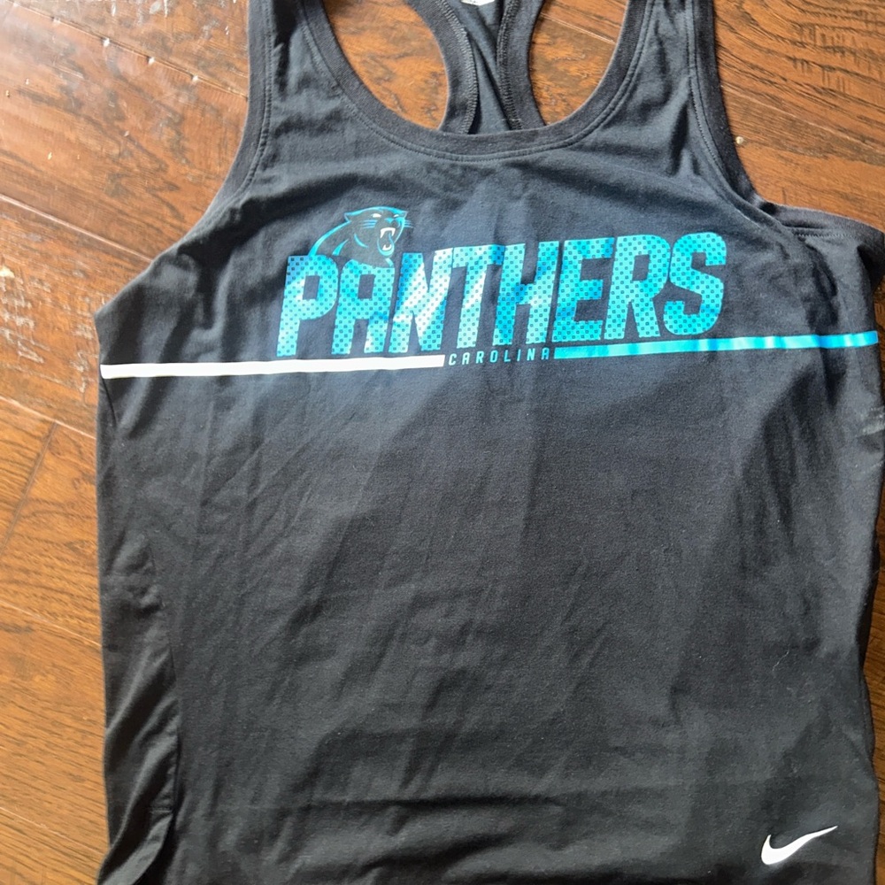 Nike Carolina Panthers Black Tank Top